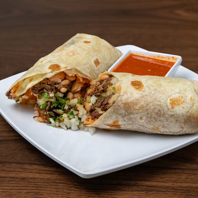 Barbacoa Burrito.
