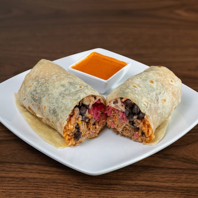 Cochinita Burrito.